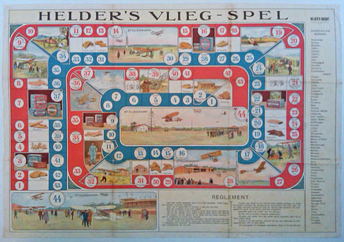 Aviation Game. - Helder's Vlieg-Spel.