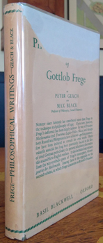 FREGE, Gottlob. - Translations from the Philosophical Writings, edited by Peter Geach and Max Black.