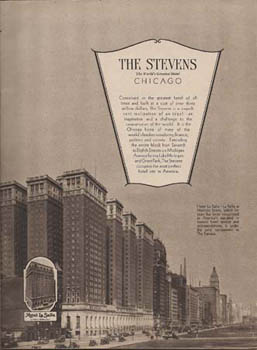 Hotels. - The Stevens. The World's Greatest Hotel. Chicago.