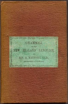 MAUNSELL, R. - Grammar of the New Zealand Language. Second edition.