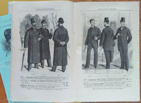 [Catalogue - Fashion]. Maison du Petit Saint-Thomas, Paris. - Maison du Petit St Thomas. Saison d'Hiver 1879 - 1880.
