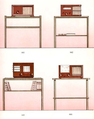 [CATALOGUE - FURNITURE]. - Kleinmobel - kleinhelfer die das heim verschonen.