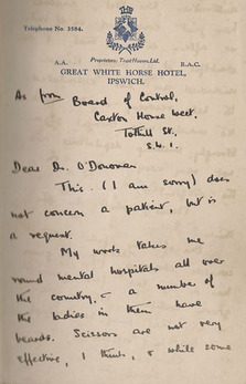 O'DONOVAN, W.J. - The Hair. Its Care, Diseases and Treatment.