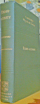 RUTHERFORD, E. - Radio-Activity.